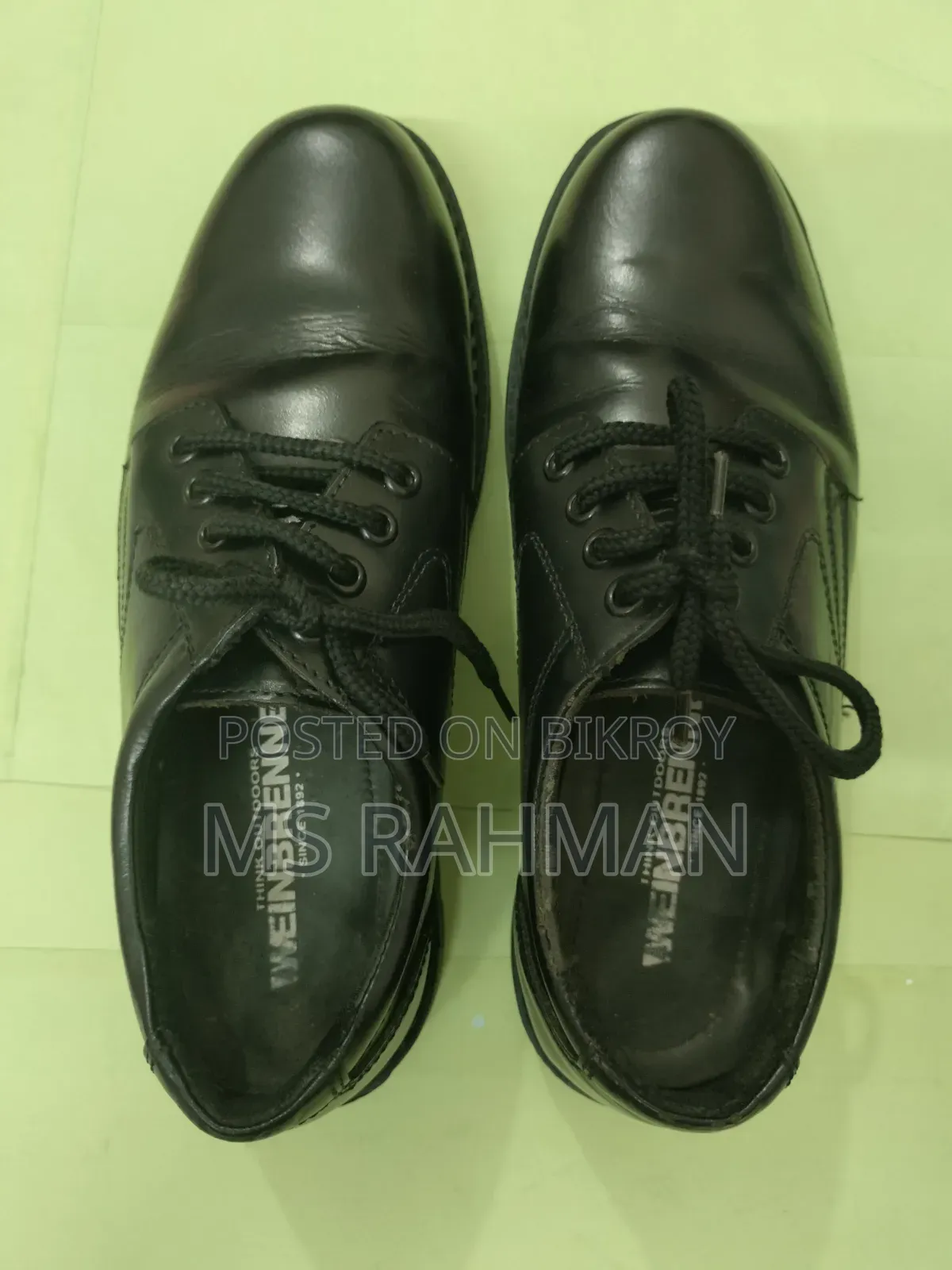 Bata "WEINBRENNER" Genuine Leather Complete Shoes.
