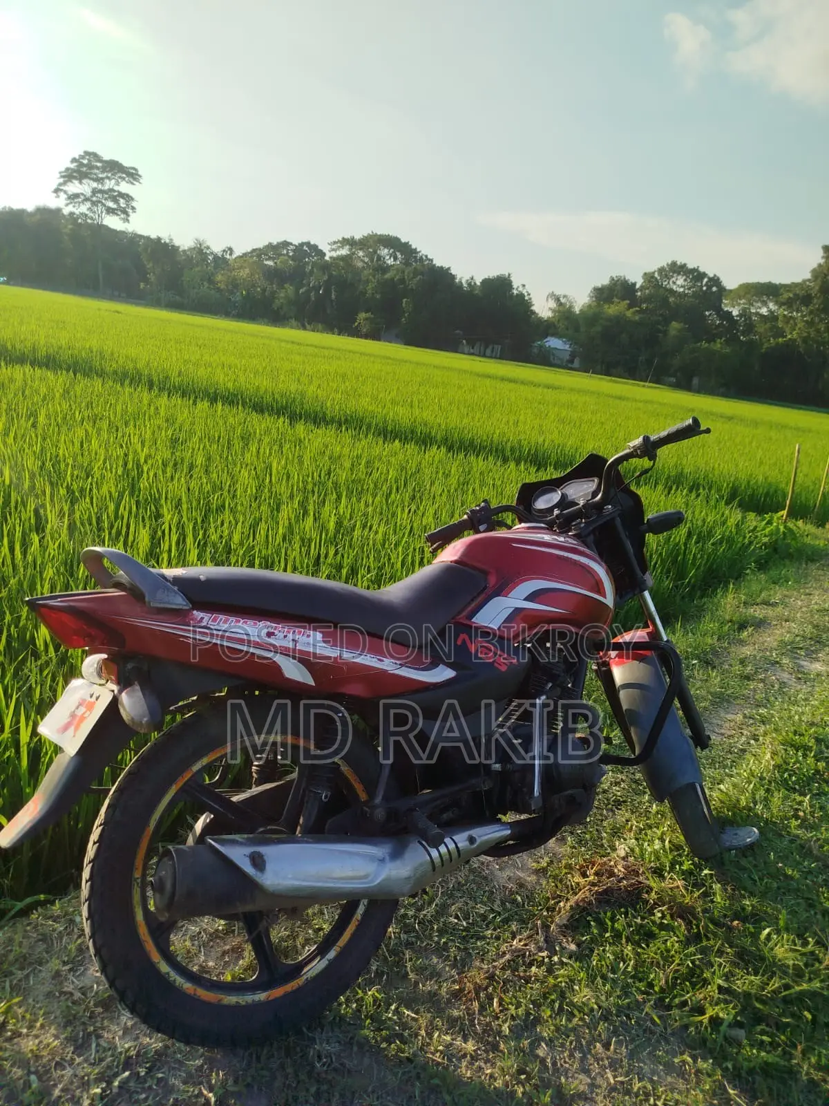টিভিএস মেট্রো ২০১৭ লাল