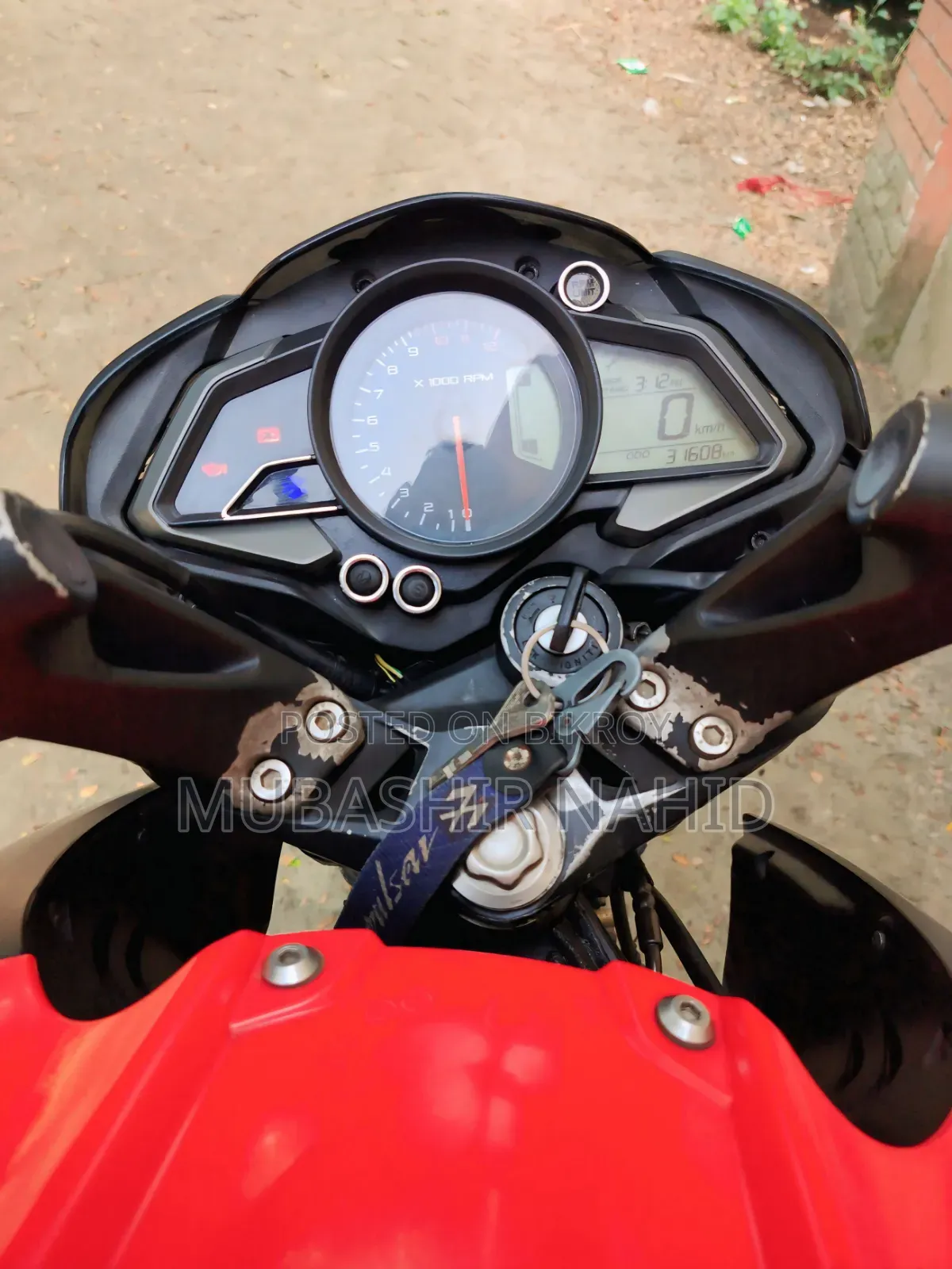Bajaj Pulsar NS 160 2020 Red