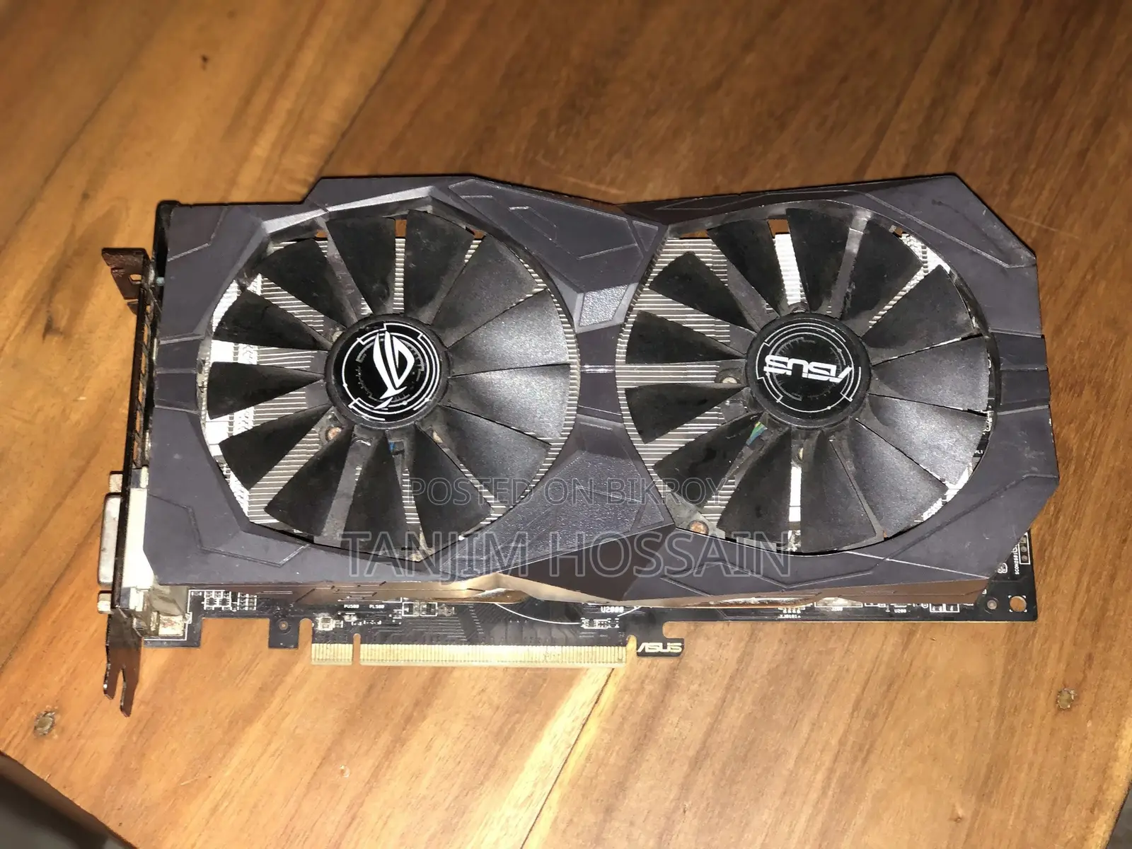 ASUS Rog Rx580 8GB Graphics Card