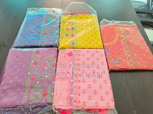 ১০০% খাঁটি সুতি, কালার গ্যারান্টি (২ বছর)