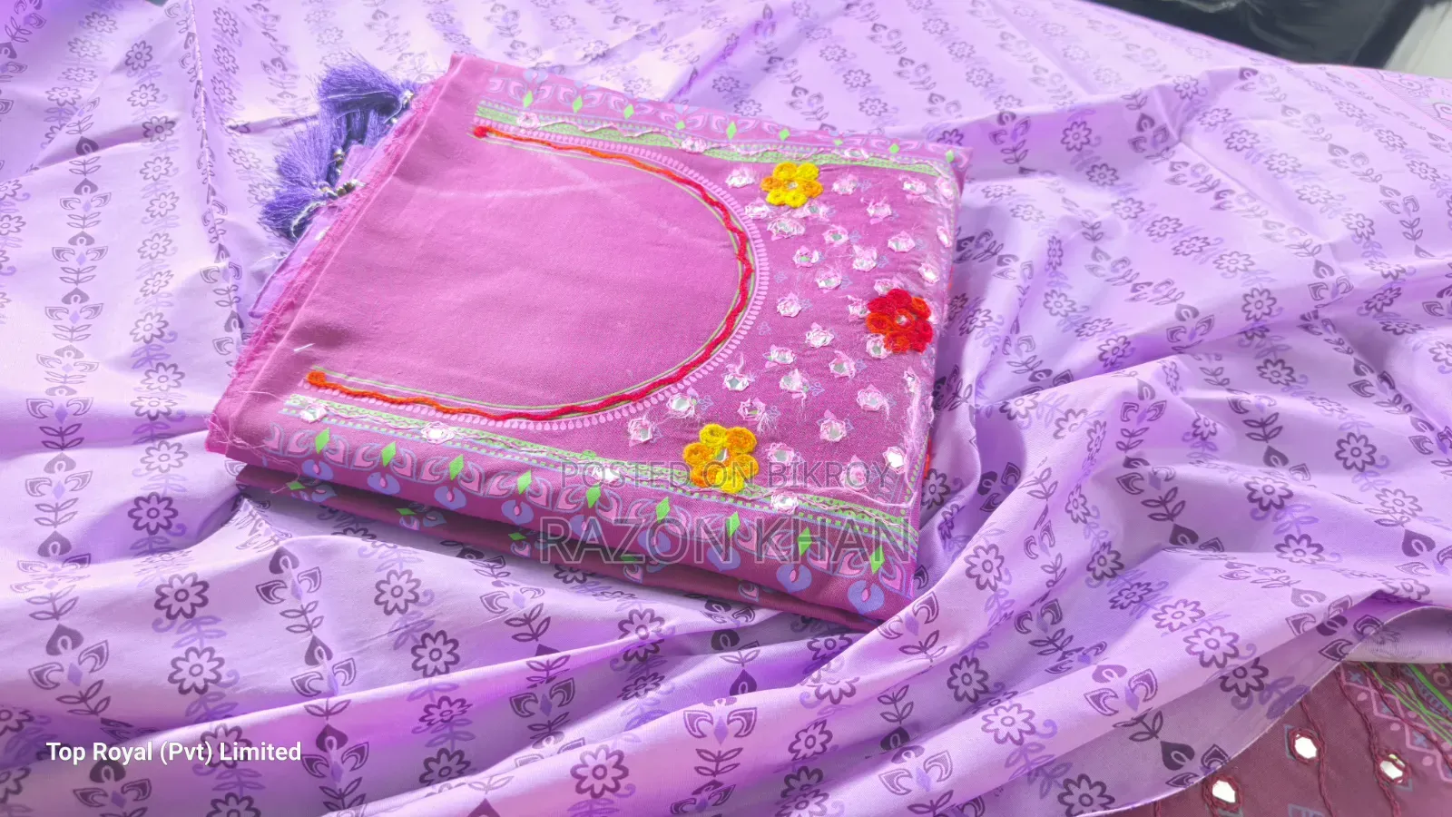 ১০০% খাঁটি সুতি, কালার গ্যারান্টি (২ বছর)