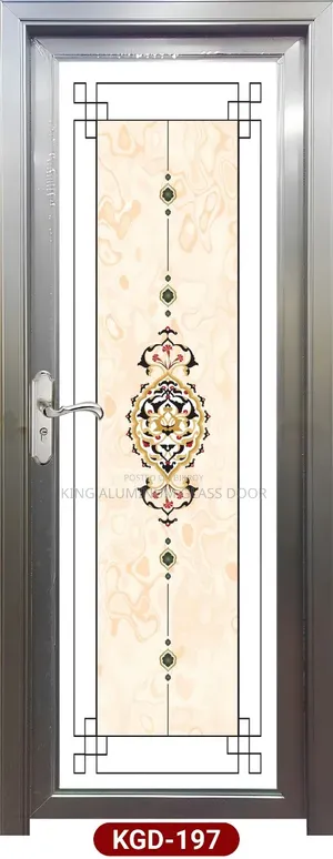 King Aluminium Temper Glass Door