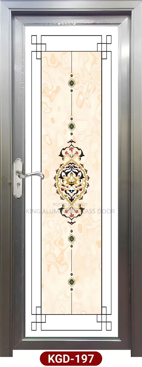 King Aluminium Temper Glass Door