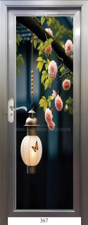 King Aluminium Temper Glass Door