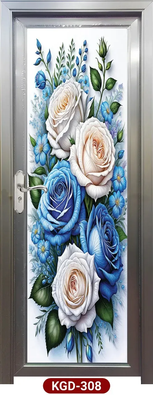 King Aluminium Temper Glass Door