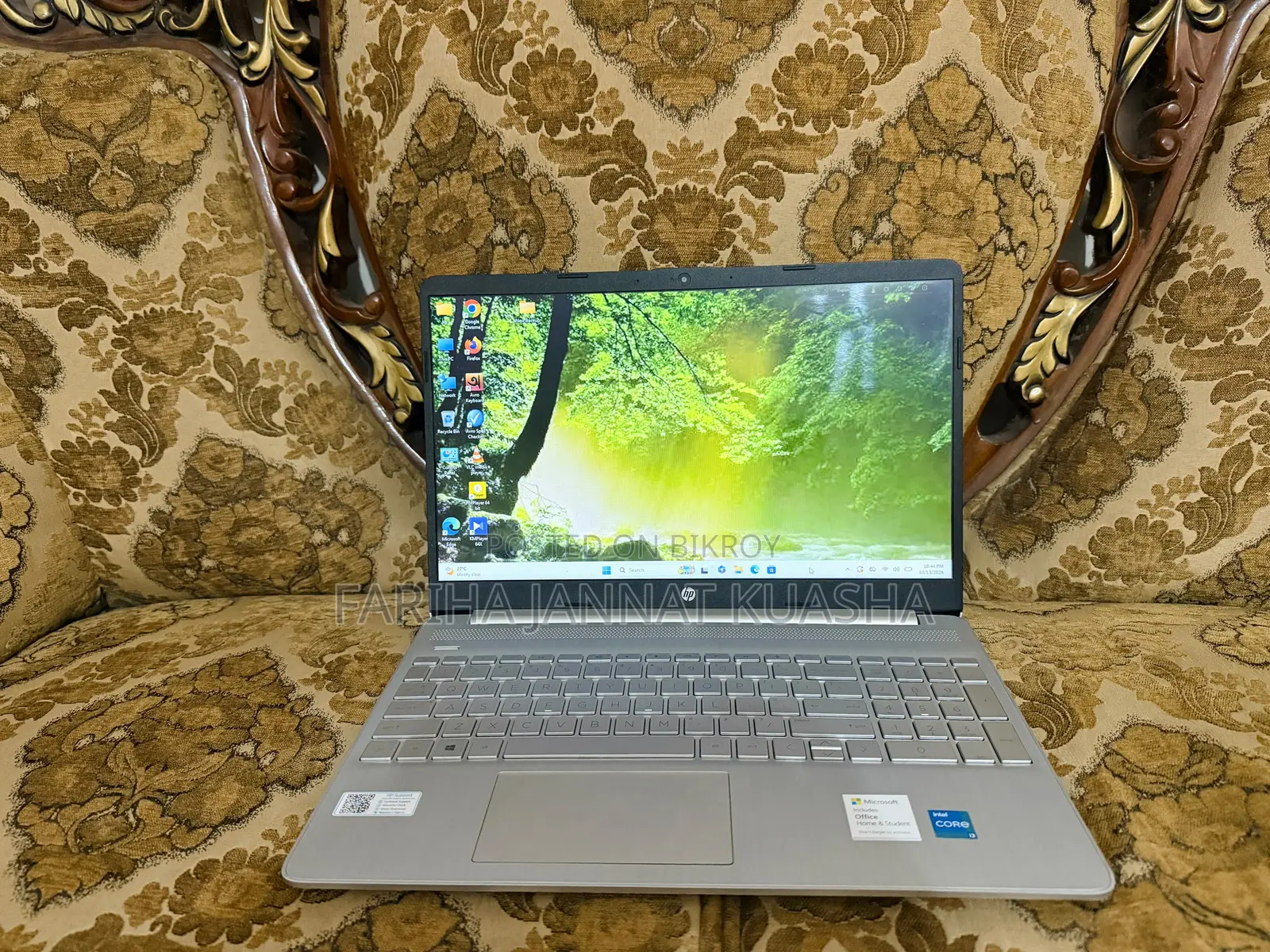 Laptop HP 15S 8GB Intel Core i3 SSD 512GB