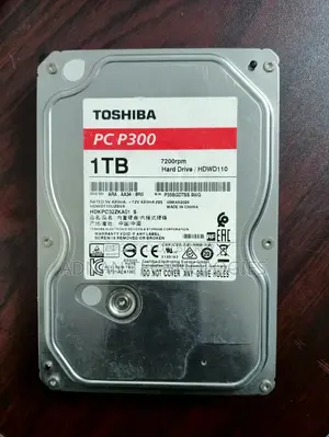 Toshiba P300 1TB 7200 RPM HDD – High-Speed Desktop Storage