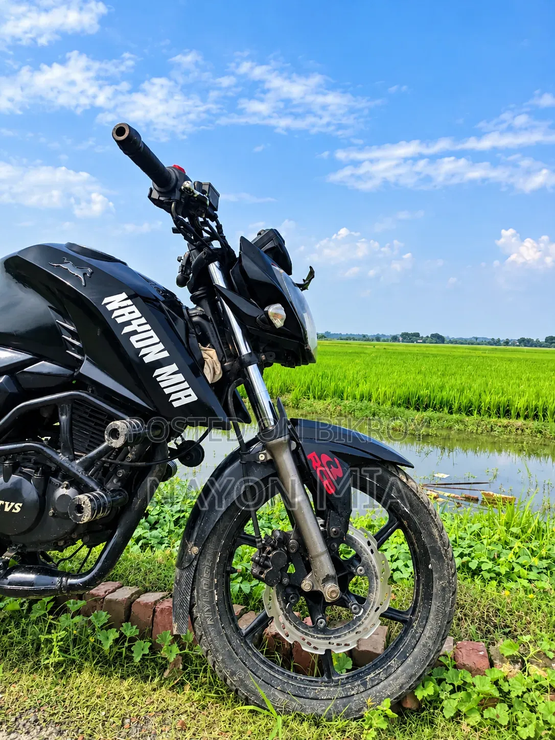 টিভিএস আপাচে ১৬০ ৪ভি ২০১৮ কালো