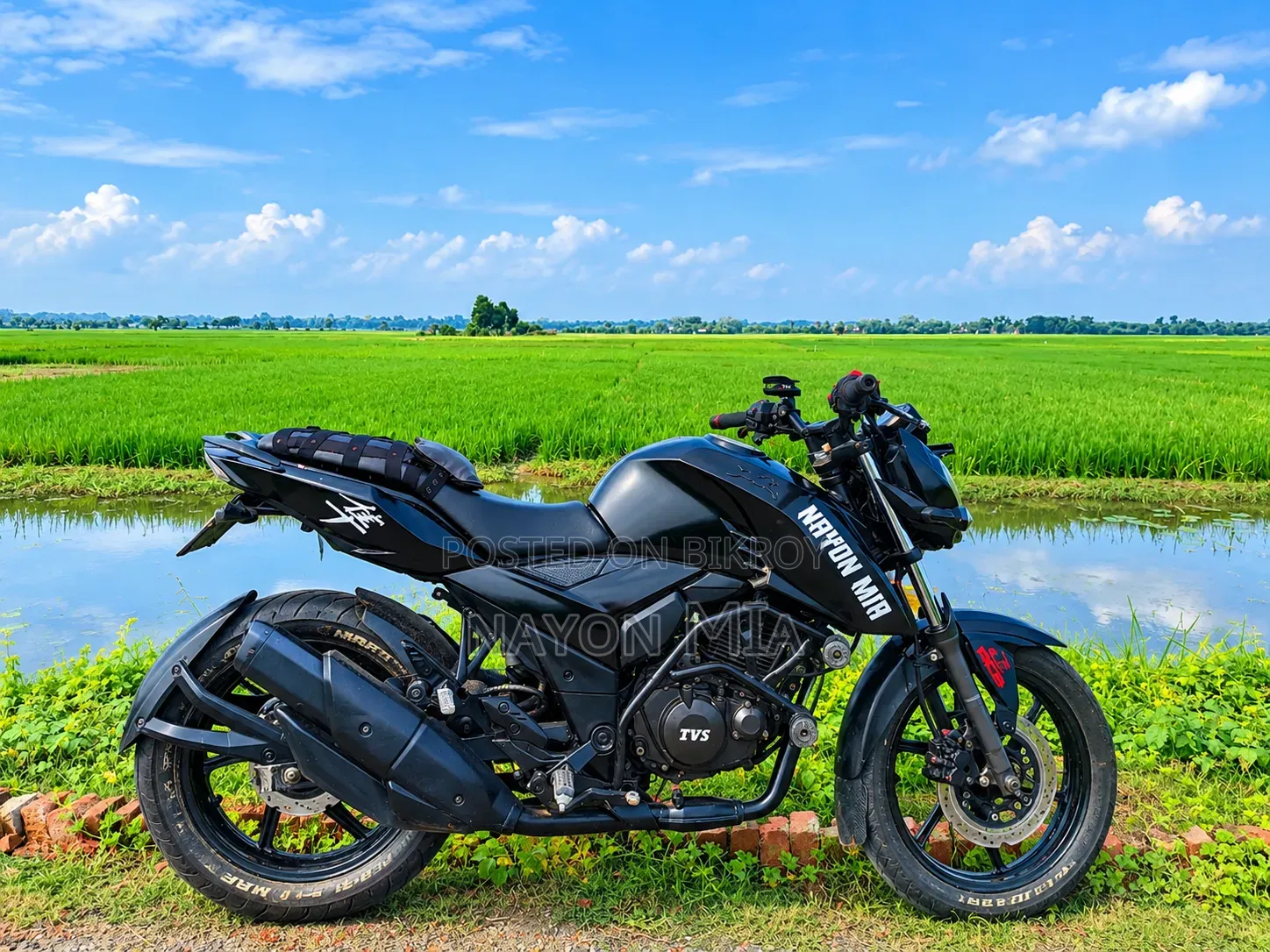 টিভিএস আপাচে ১৬০ ৪ভি ২০১৮ কালো
