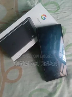গুগল পিক্সেল ৬ ১২৮ জিবি ব্ল্যাক
