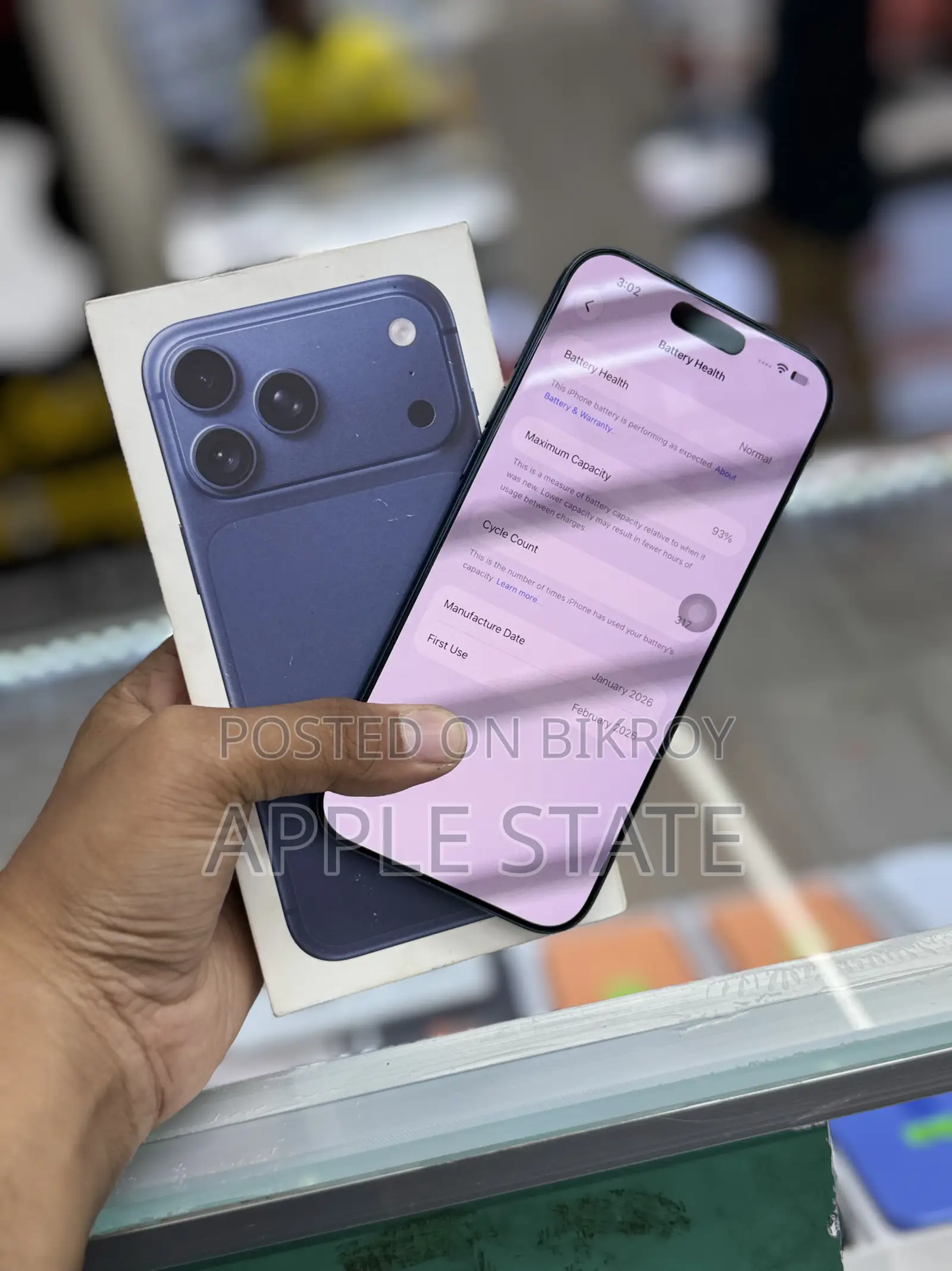 Apple iPhone 17 Pro Max 256 GB Blue