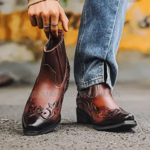 Hand-Painted Martin Boots