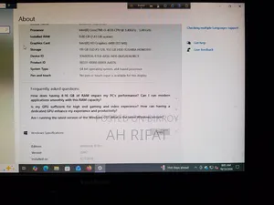 Desktop Computer 8GB Intel Core i3 HDD+SSD 1TB