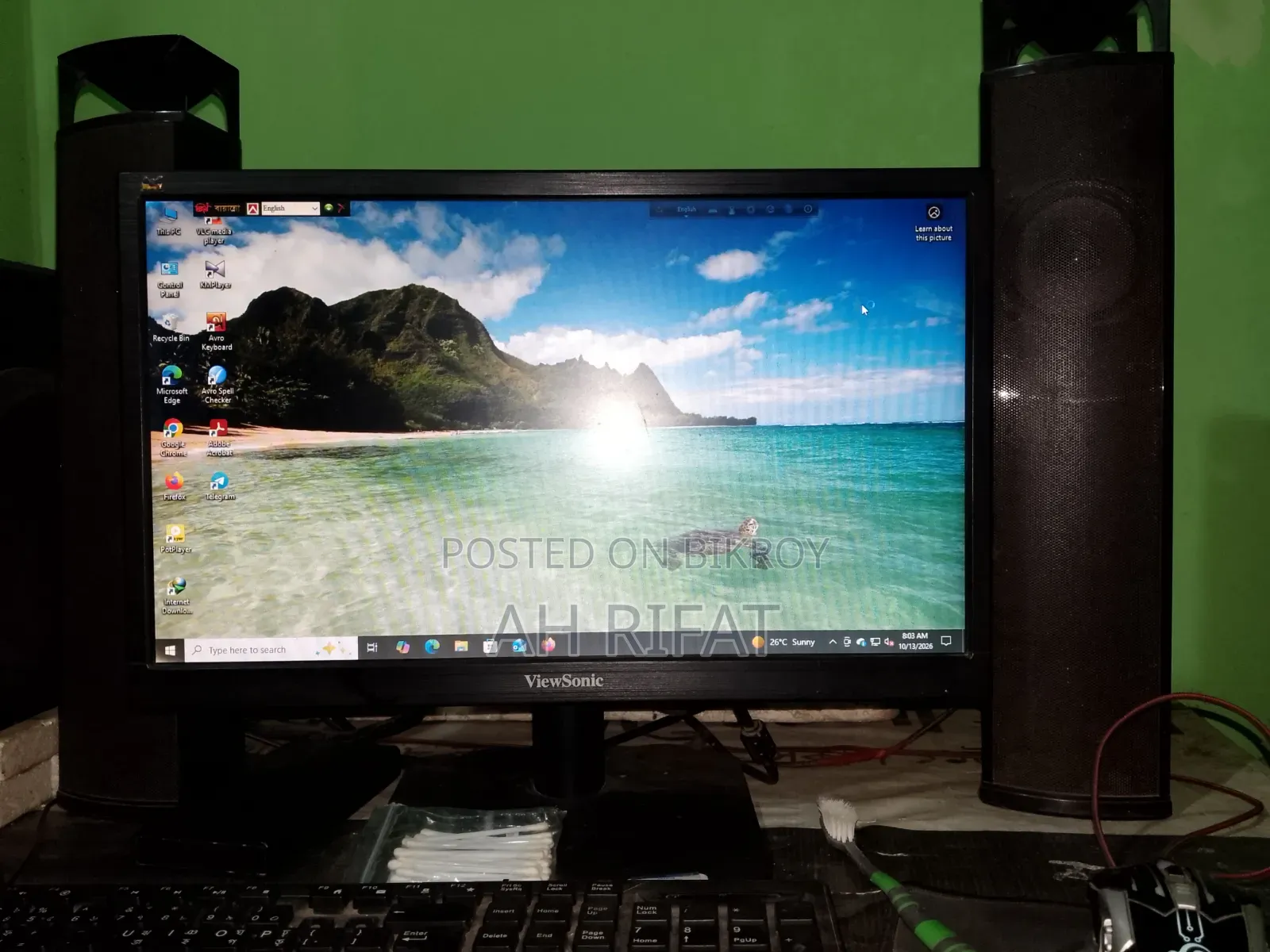 Desktop Computer 8GB Intel Core i3 HDD+SSD 1TB