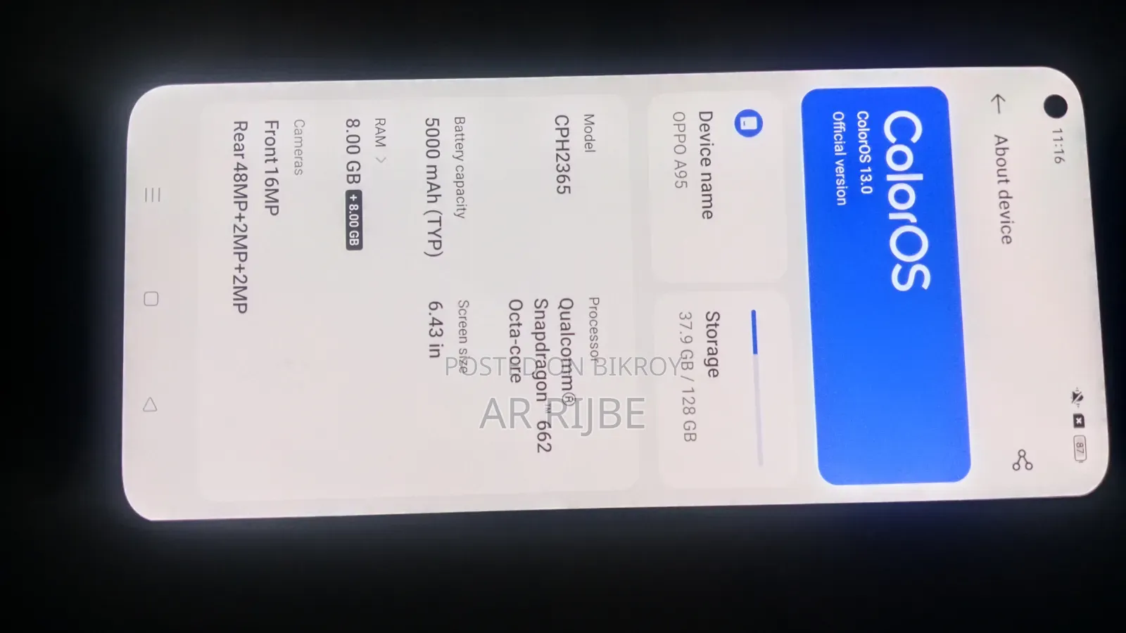 Oppo A95 128 GB