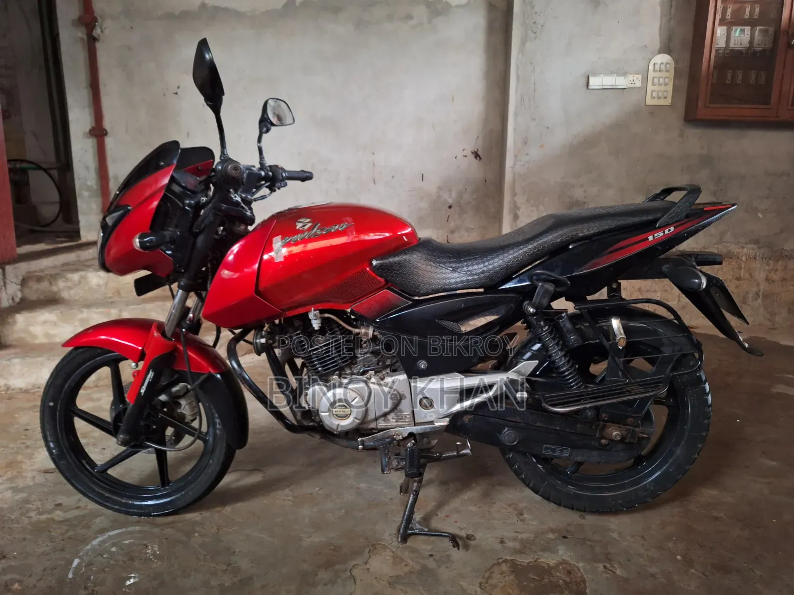 Bajaj Pulsar 150 2014 Red