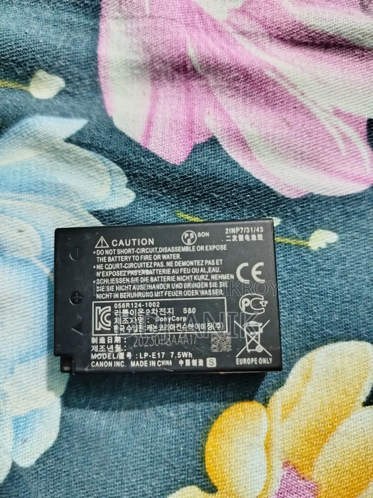 Canon Battery