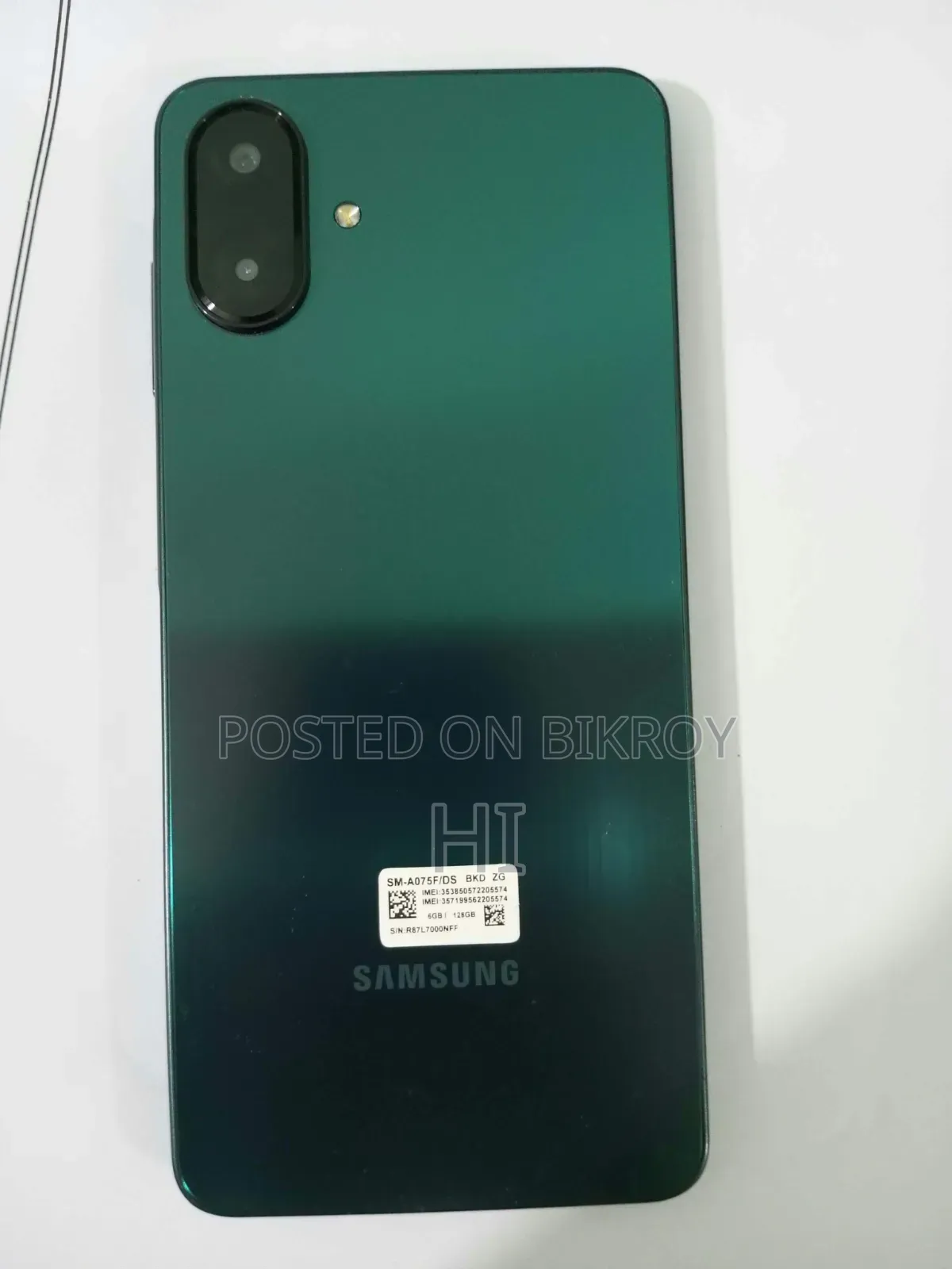 নতুন Samsung Galaxy A07 5G ১২৮ জিবি সবুজ