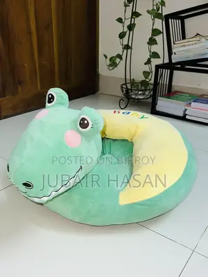 Plush Crocodile Baby Support and Learning-to-Sit Sofa