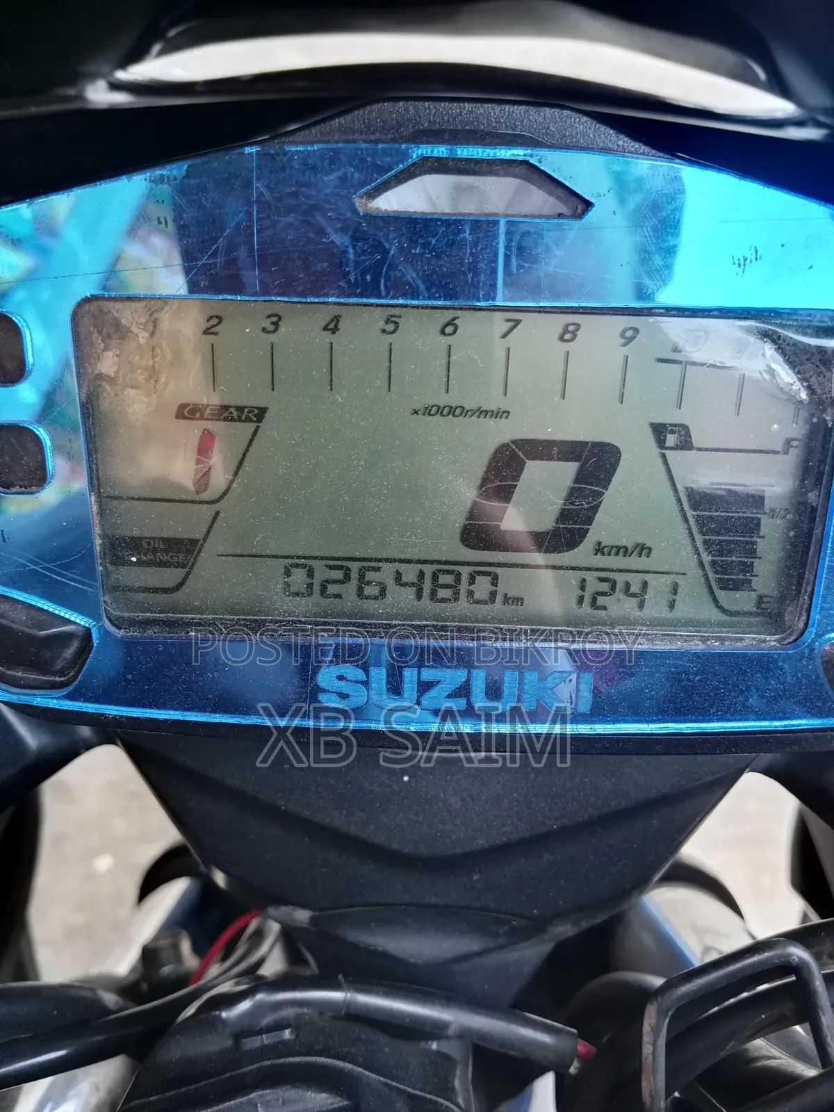Suzuki Gixxer SF 2023 Blue