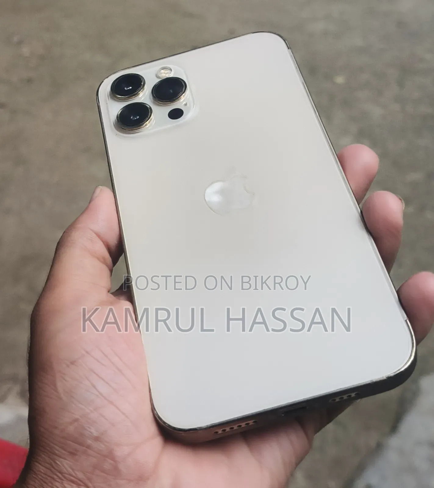 অ্যাপল আইফোন ১২ প্রো ম্যাক্স ২৫৬ জিবি রোজ গোল্ড