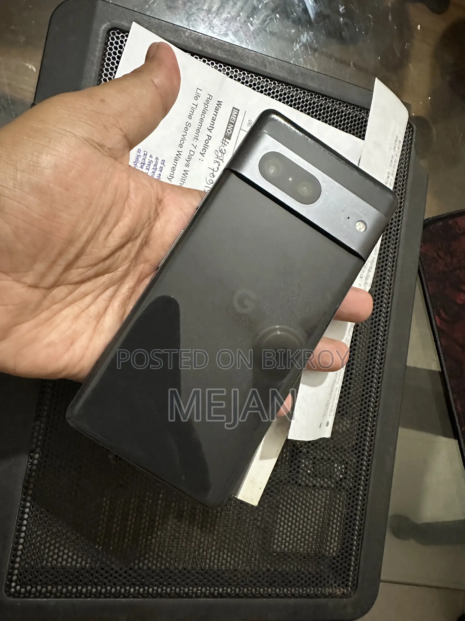 গুগল পিক্সেল ৭ ১২৮ জিবি ব্ল্যাক