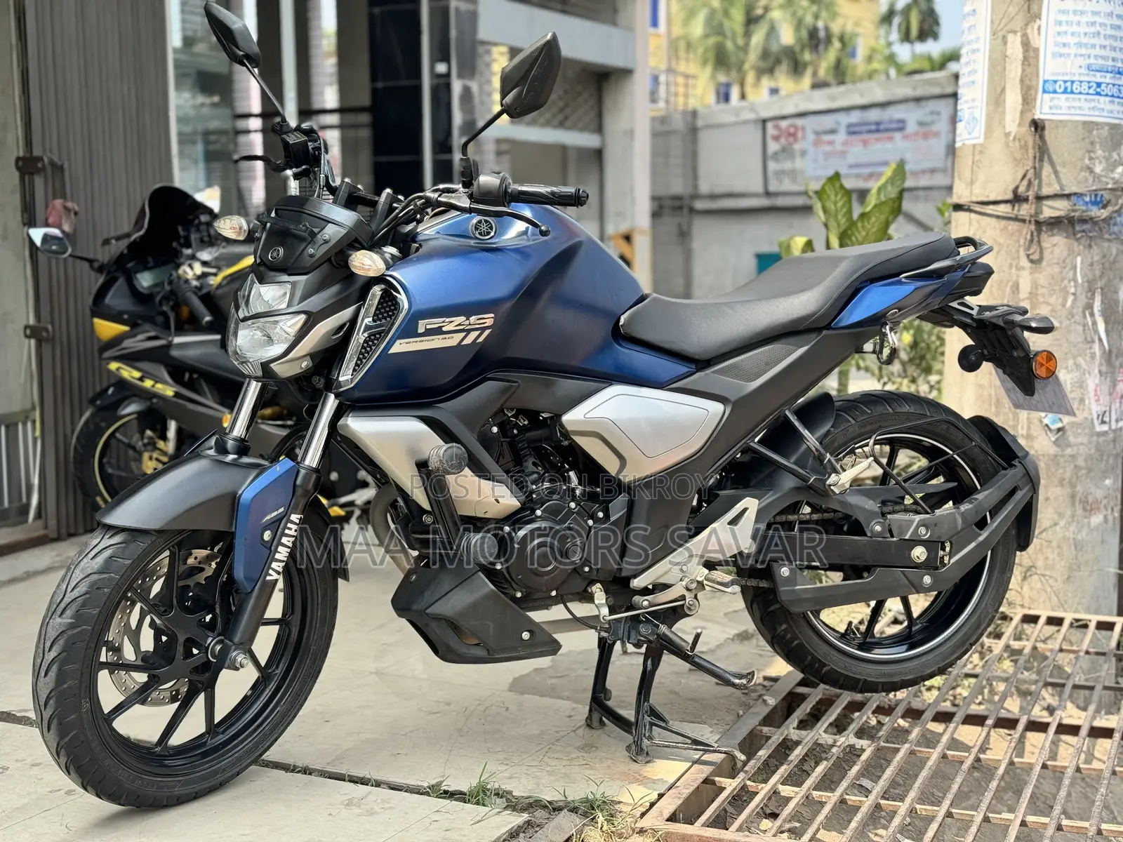 Yamaha FZS V3 2025 Blue