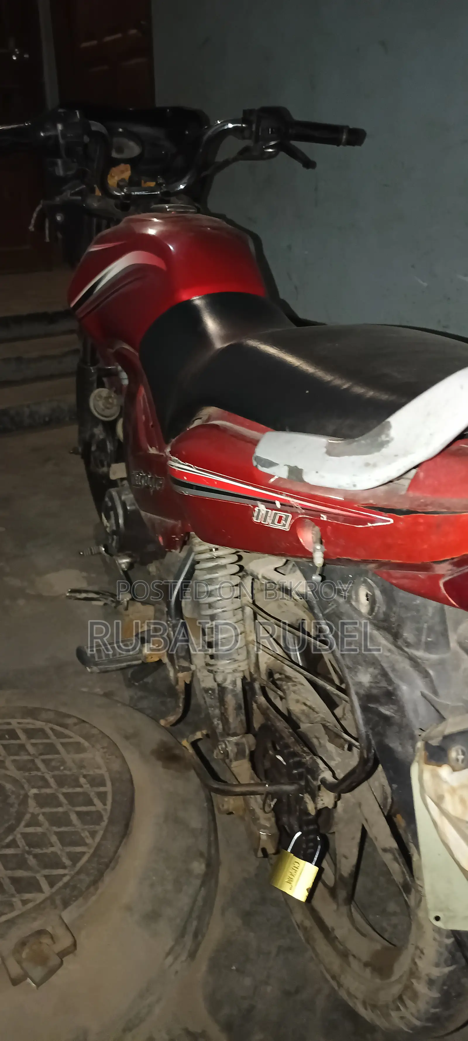 TVS Metro Plus 2015 Red