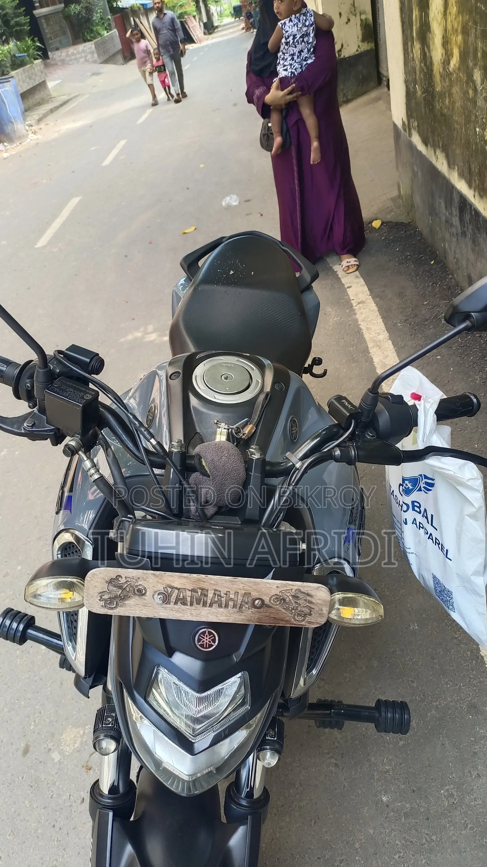 Yamaha FZS V3 2024 Gray