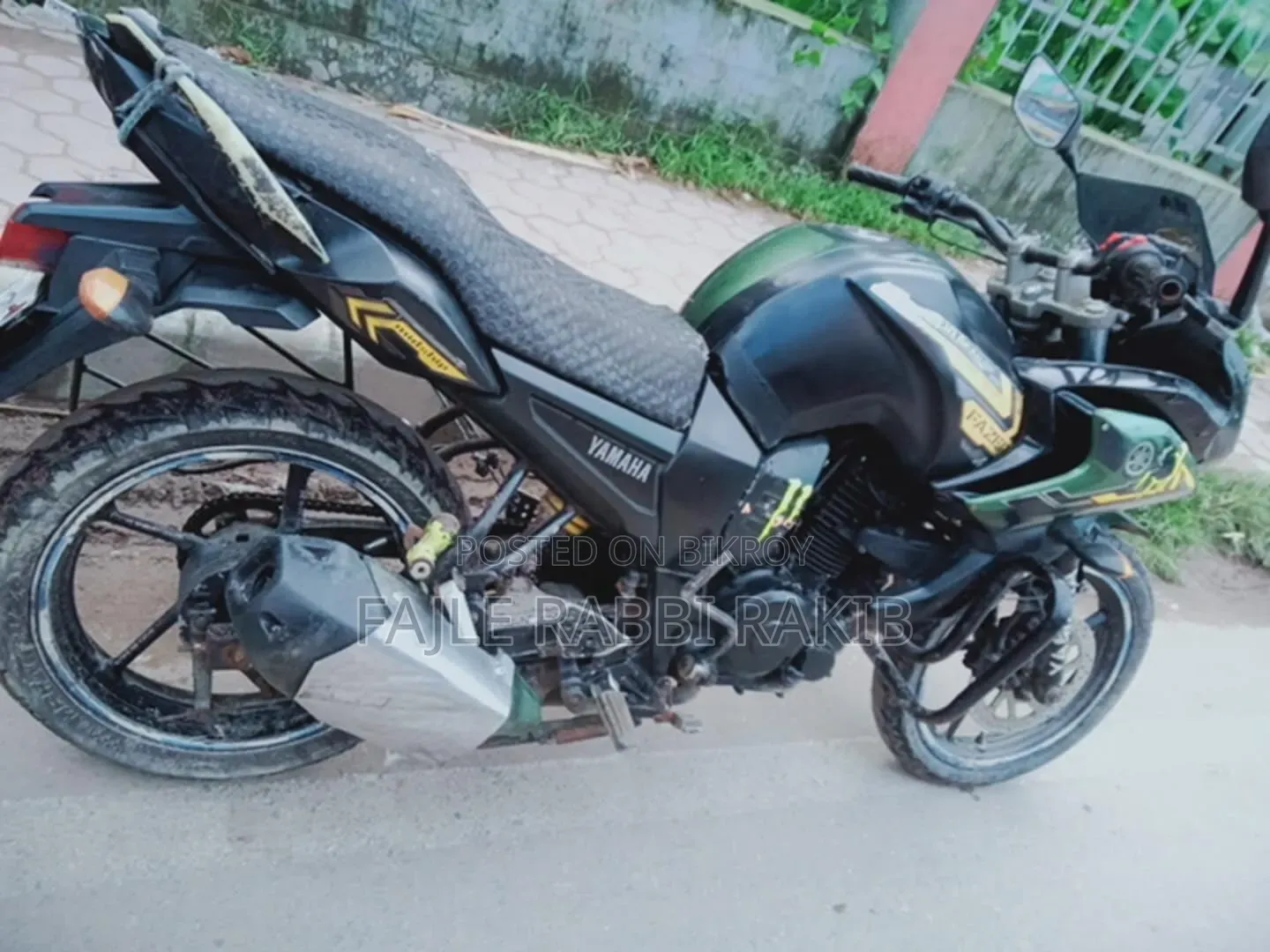 Yamaha Fazer V1 2014 Green