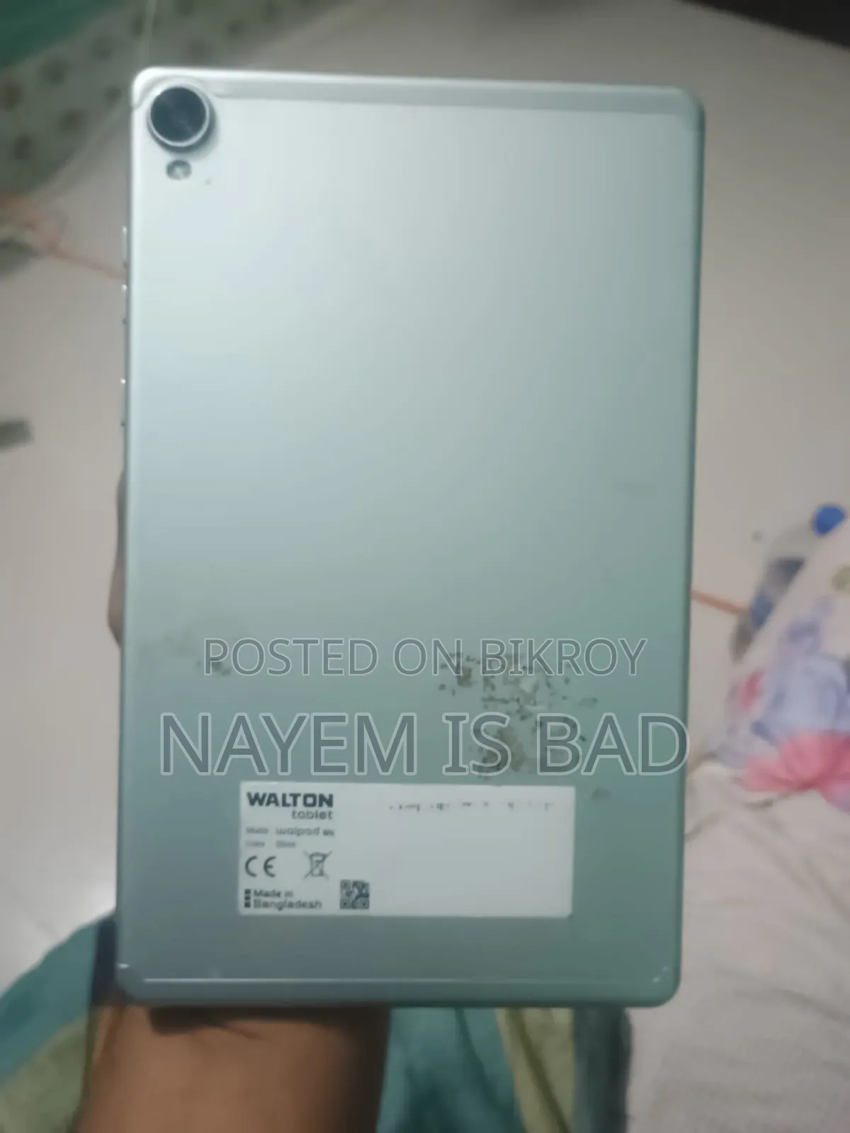 ওয়ালটন ওয়ালপ্যাড ৮জি ৬৪ জিবি সিলভার