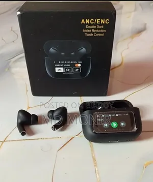 A9 Pro Earbuds With Touch Display