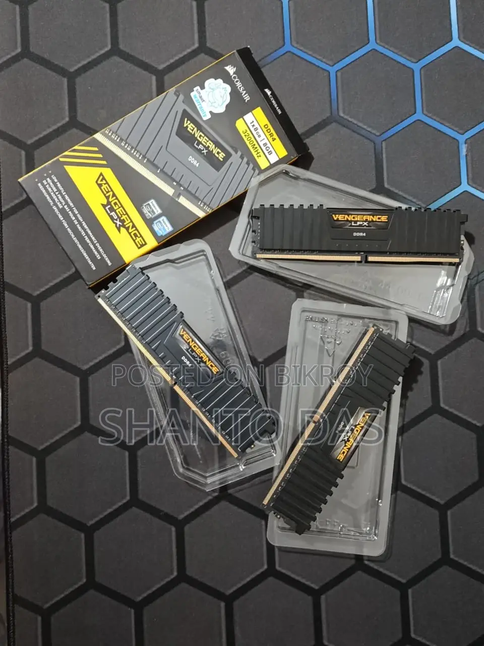 Desktop RAM 16GB (2x8GB) DDR4 2200MHz