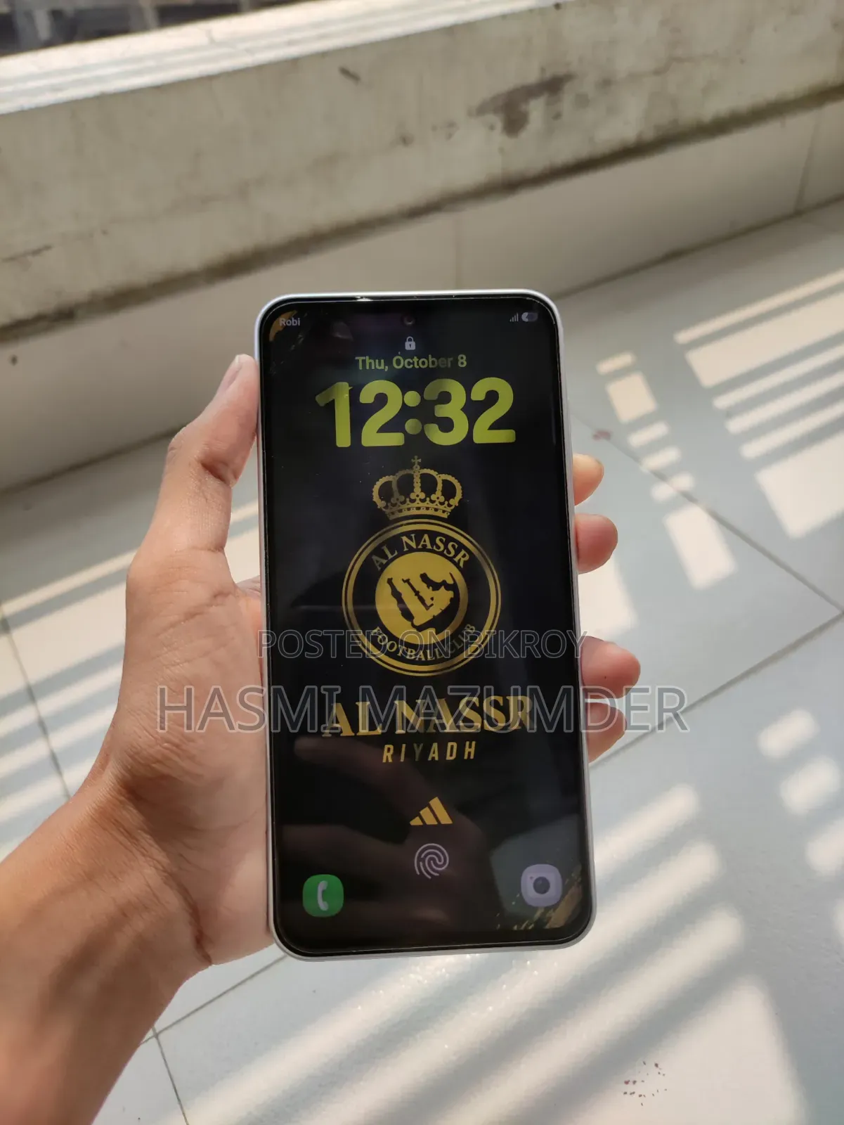 নতুন স্যামসাং গ্যালাক্সি এ৩৬ ১২৮ জিবি সাদা