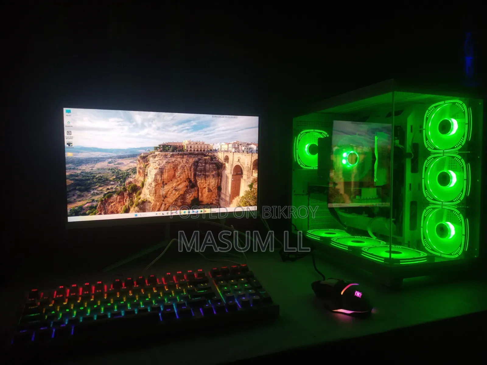New Desktop Computer 8GB AMD Ryzen 5 HDD 256GB
