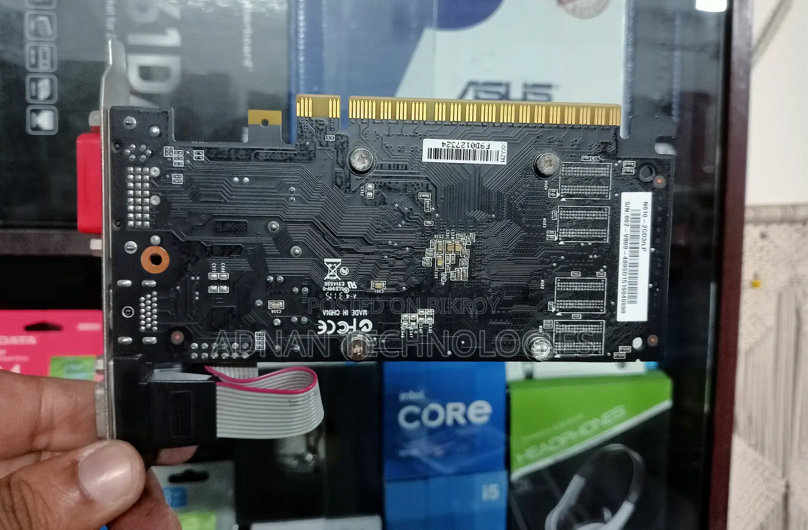 MSI GeForce GT 610 2GB DDR3 Graphics Card – HDMI + DVI + VGA
