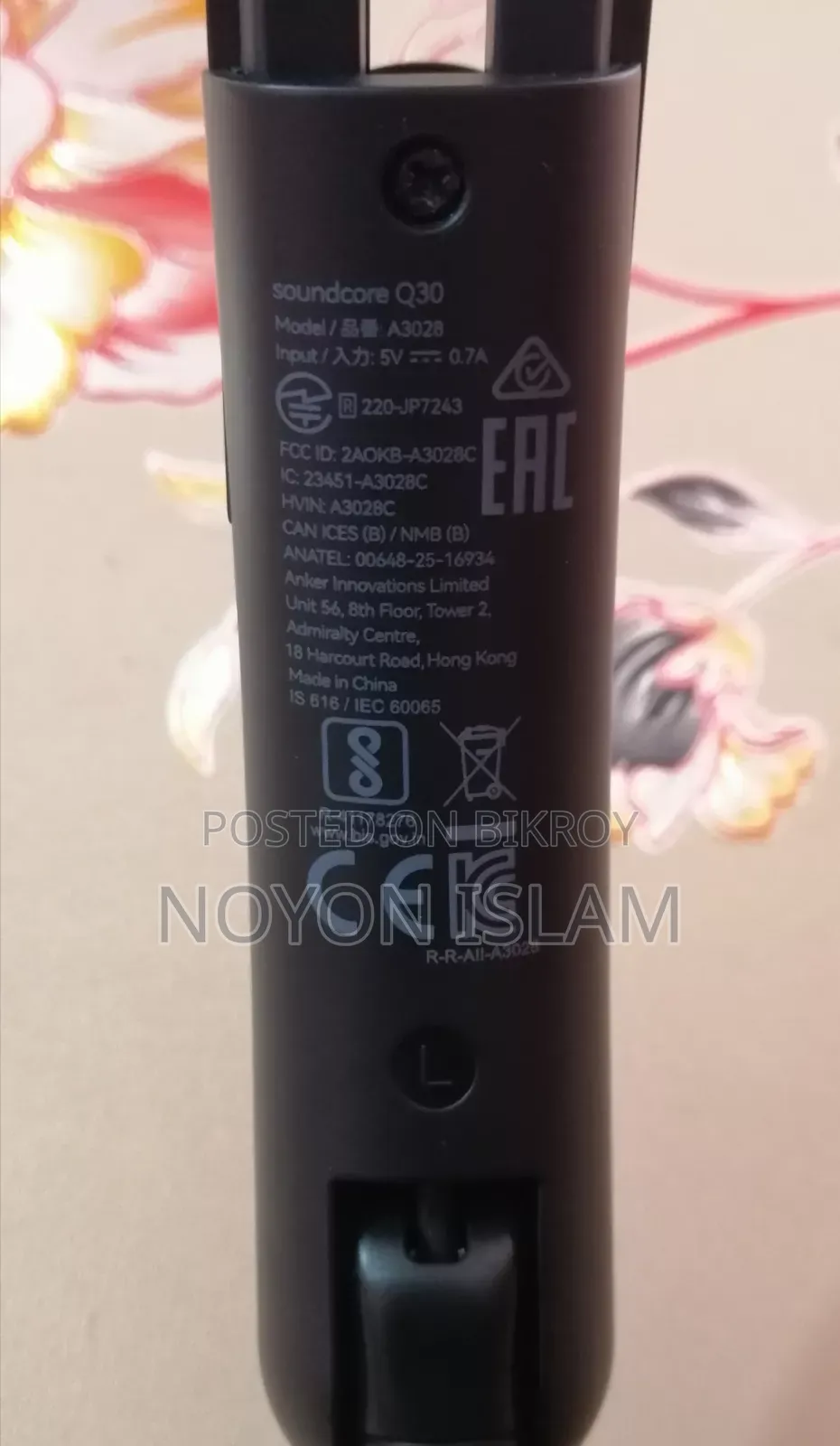 অ্যাঙ্কার সাউন্ডকোর লাইফ কিউ৩০ লাইক নিউ