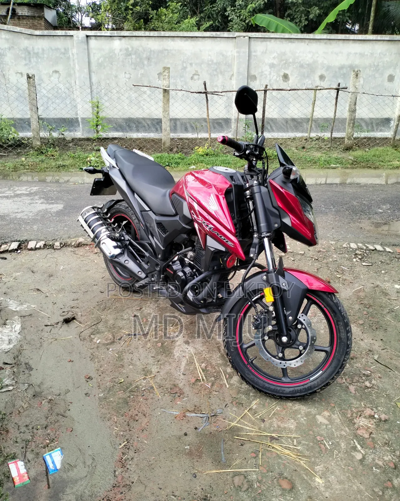 New Honda X-Blade 160 2023 Gray