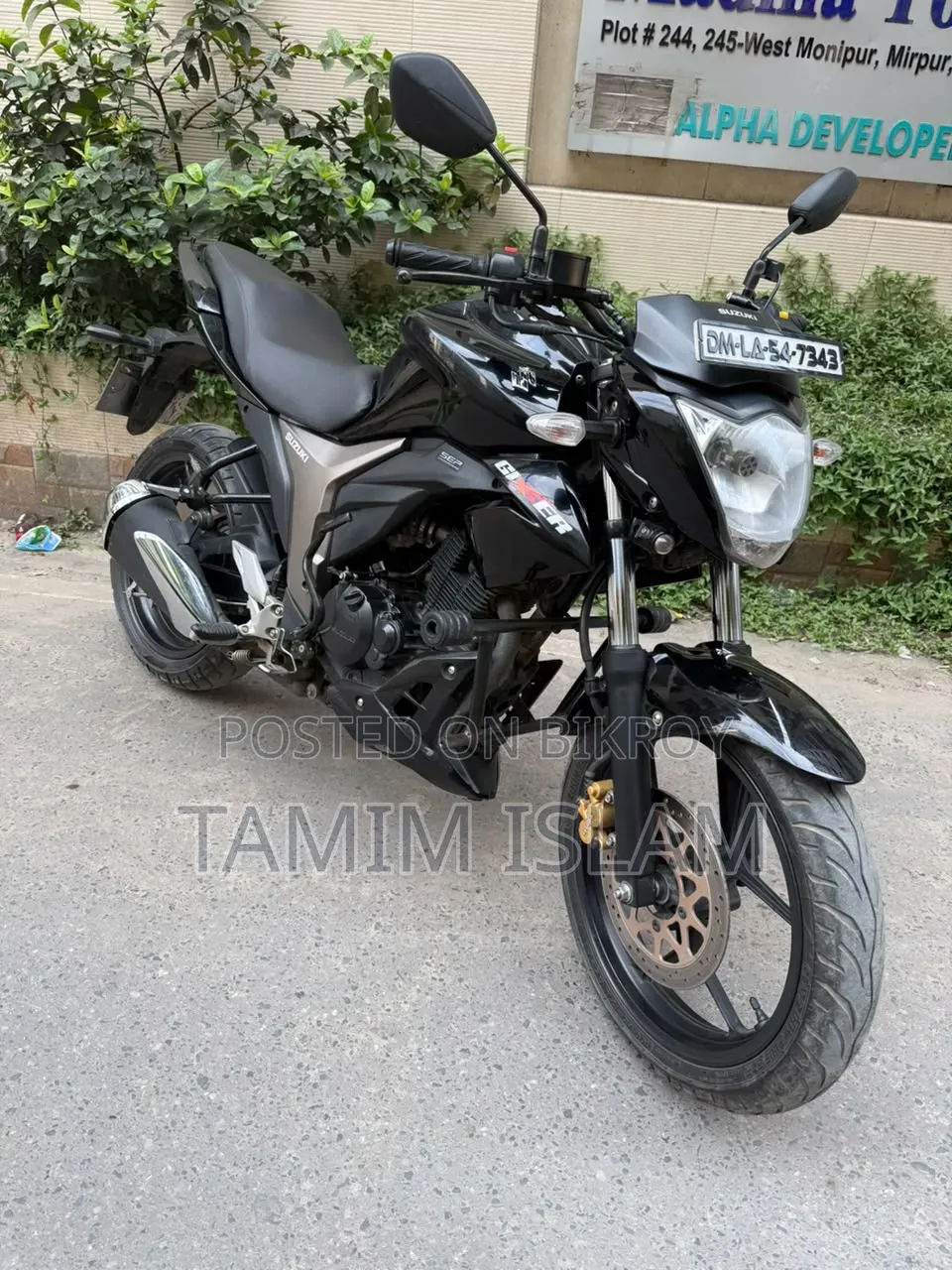 Suzuki Gixxer 2023 Black