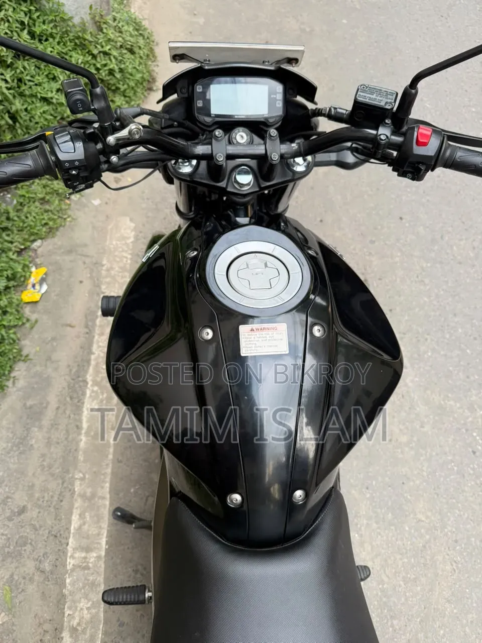 Suzuki Gixxer 2023 Black