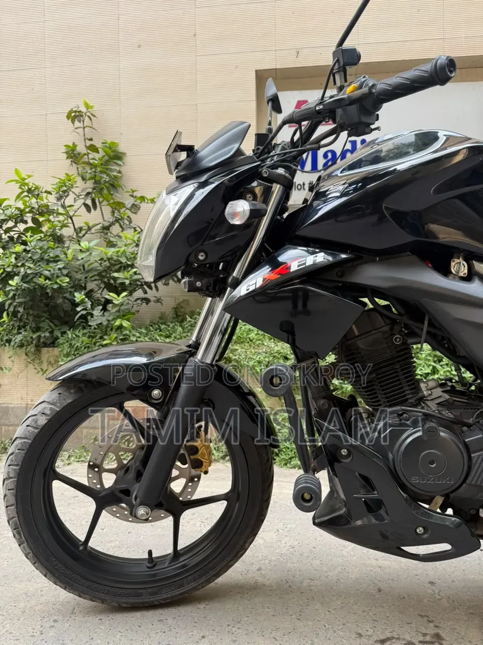 Suzuki Gixxer 2023 Black