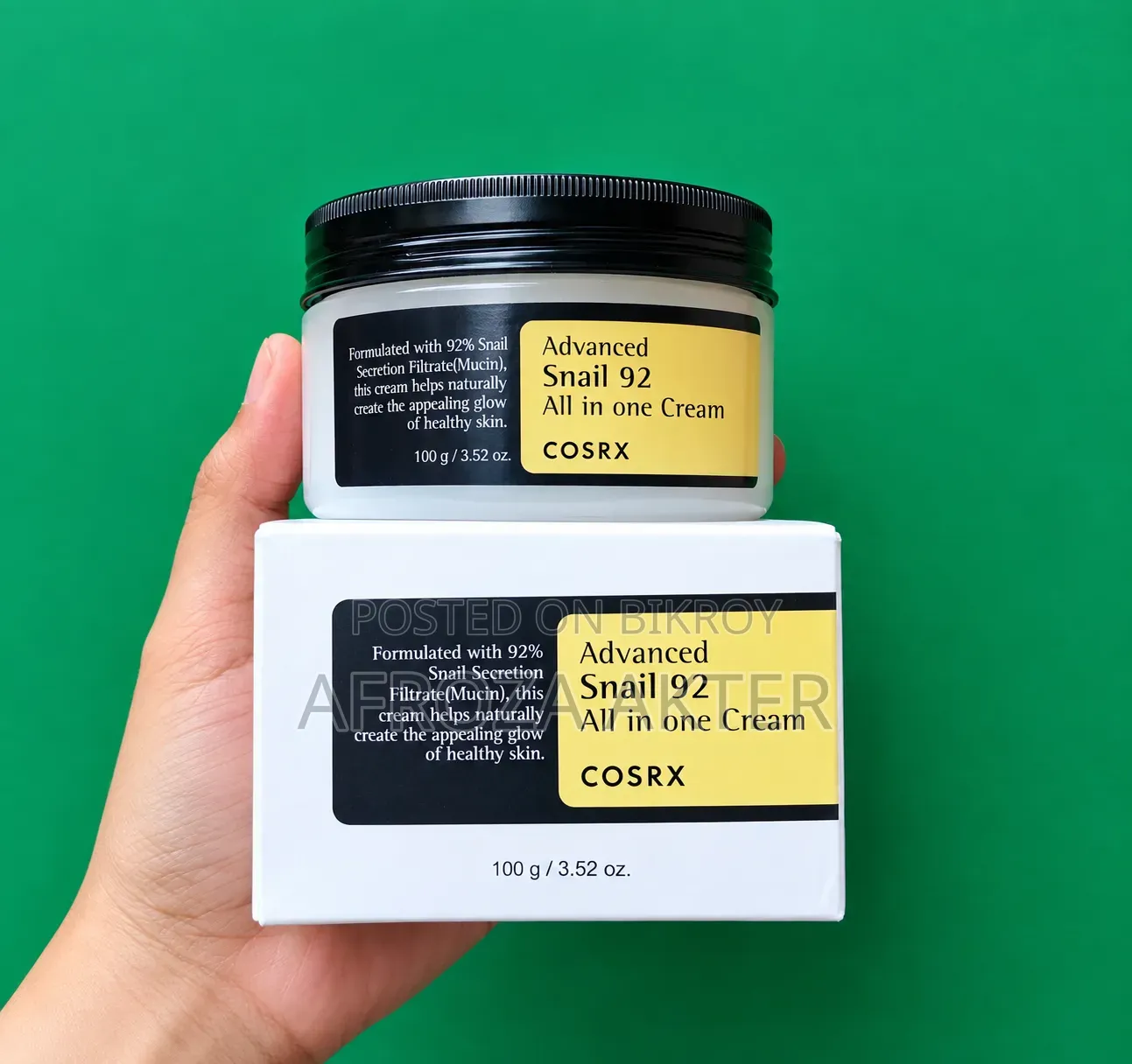 COSRX Advanced Snail 92 All in One Cream Skin Repair & Deep Hydration