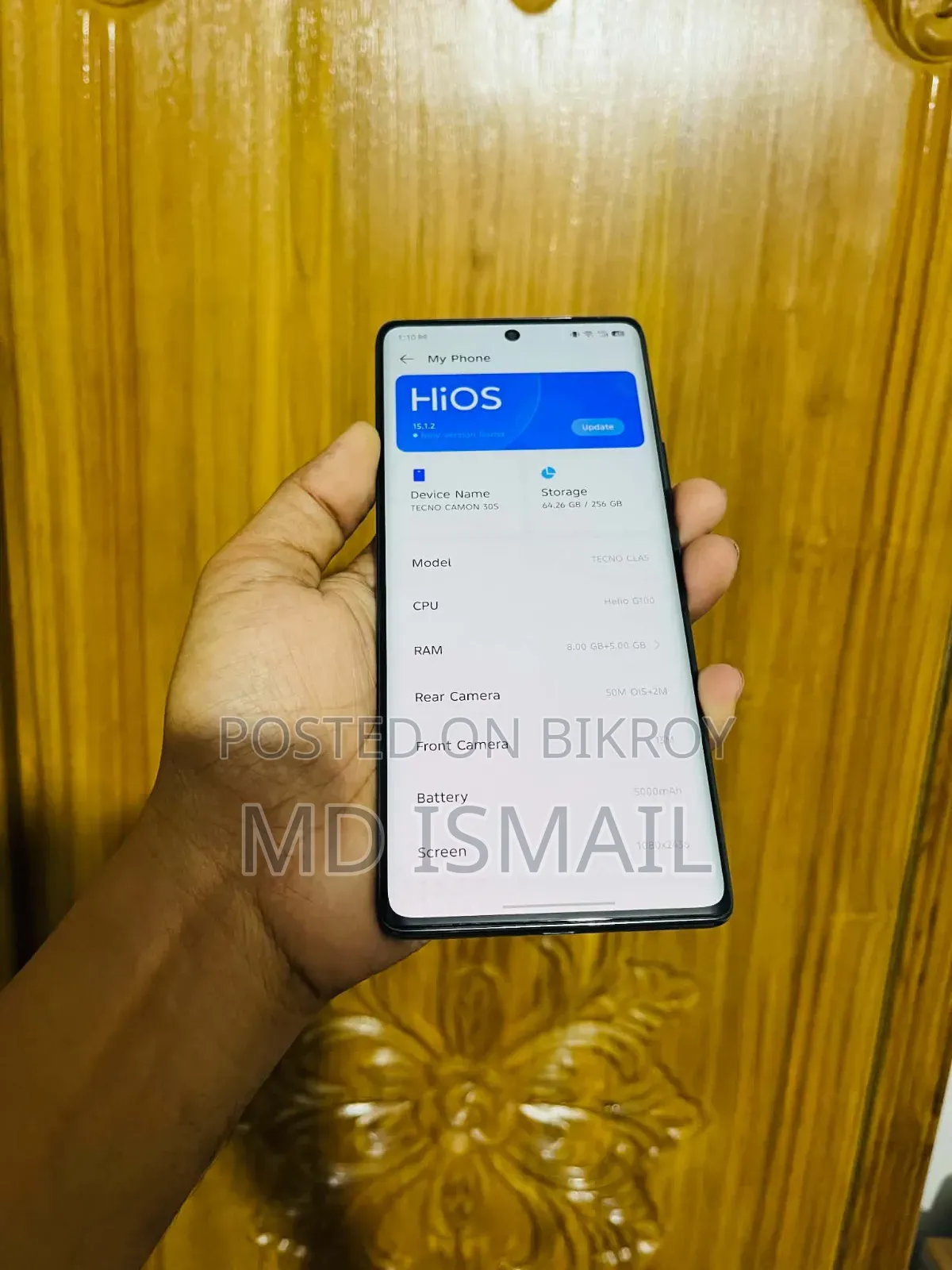 Tecno Camon 30S 256 GB Black