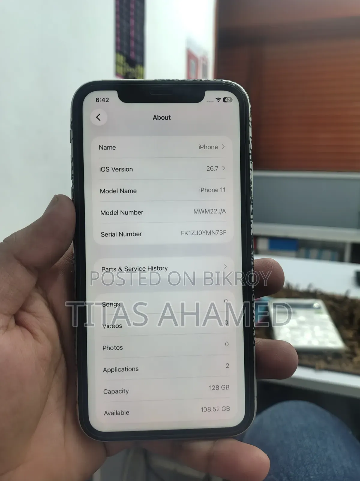 Apple iPhone 11 128 GB White