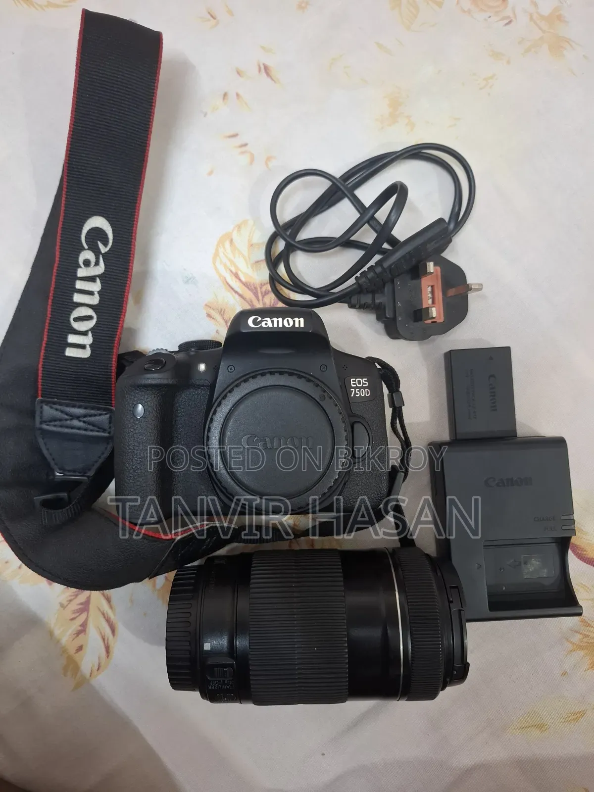 Canon 750d DSLR Camera