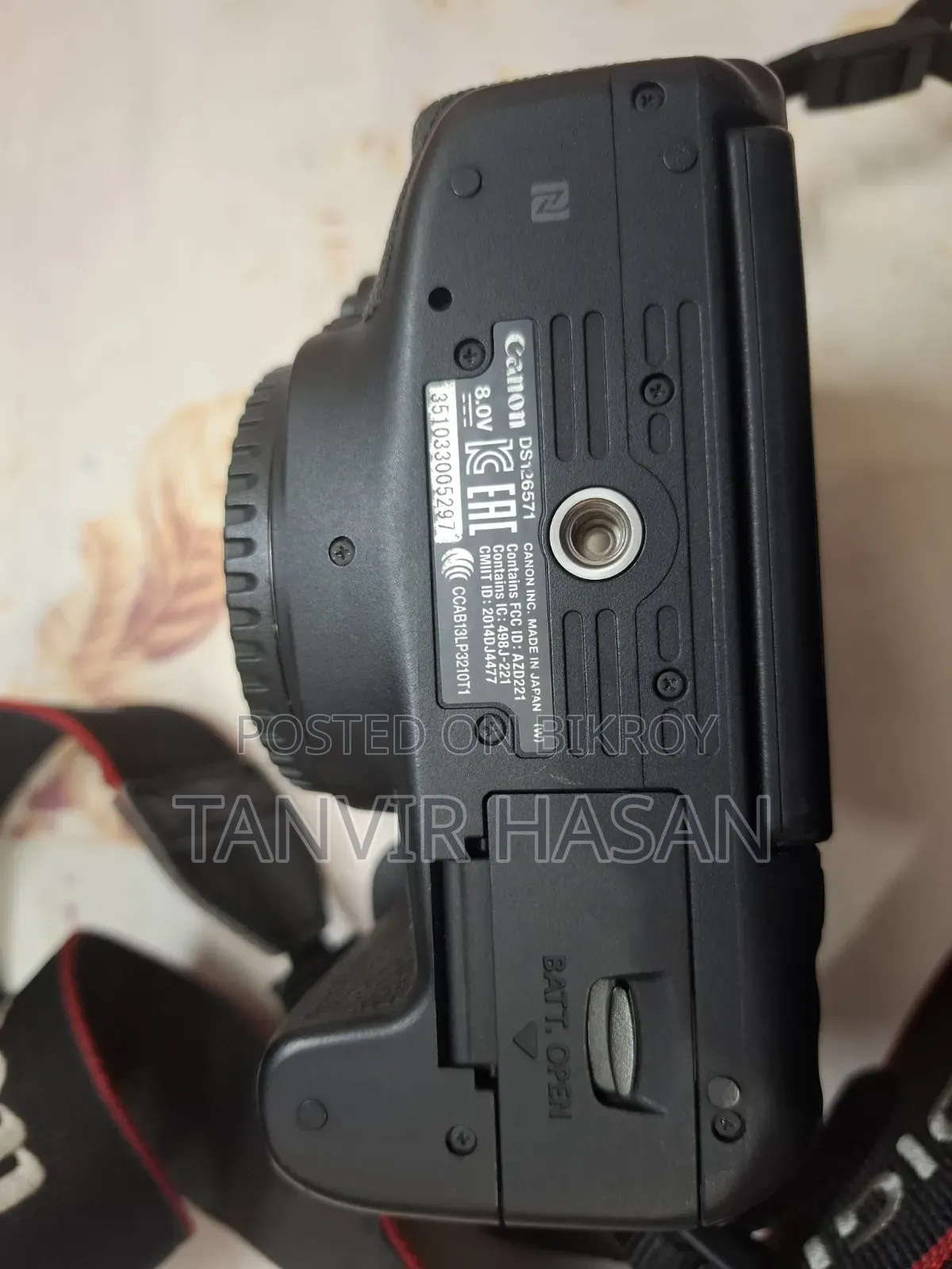 Canon 750d DSLR Camera
