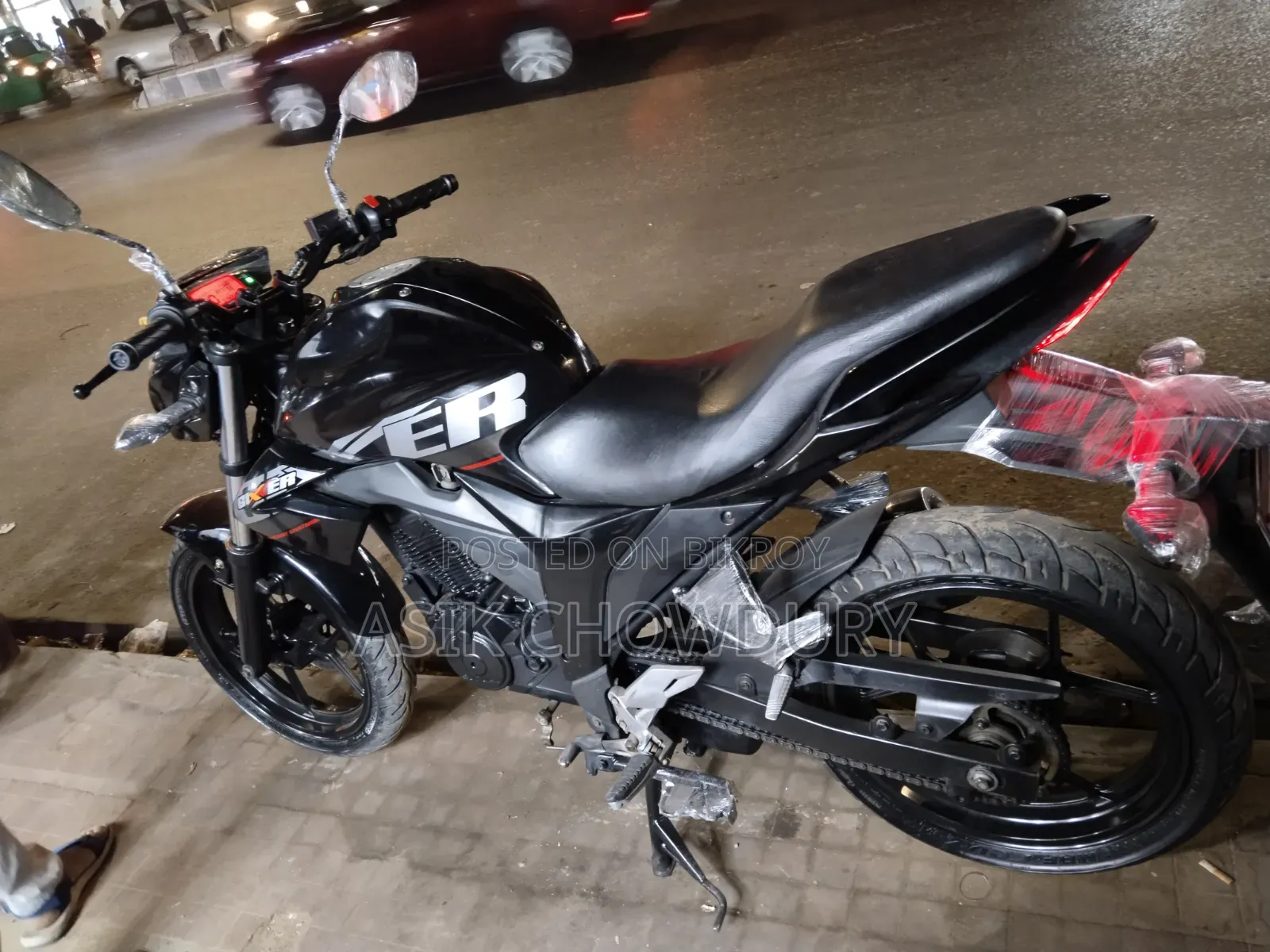 Gixxer monotone black color 2018 Black