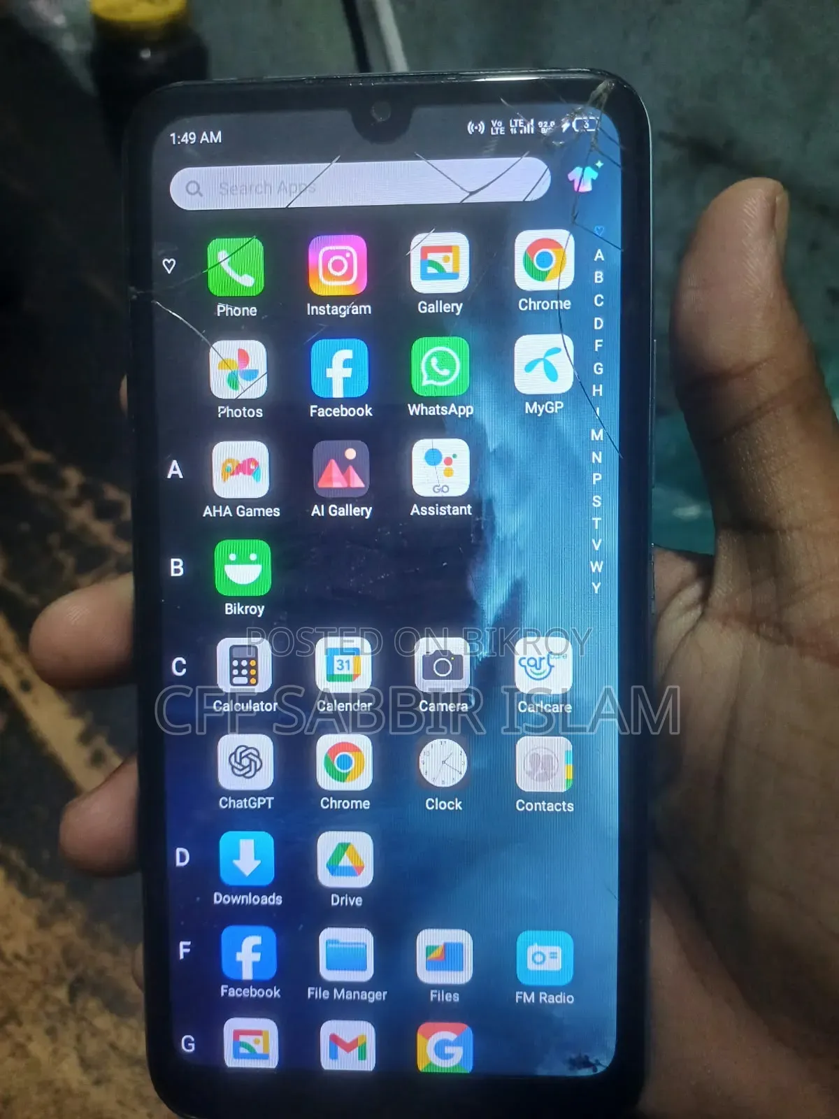 Itel A49 Play 32 GB Blue