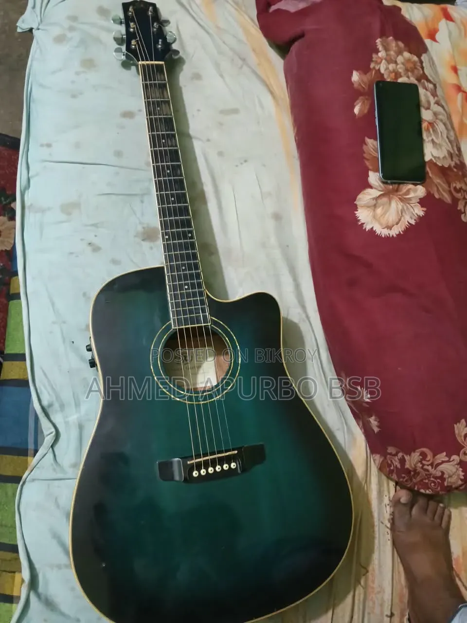 Sx Acoustic Guitar 6 String